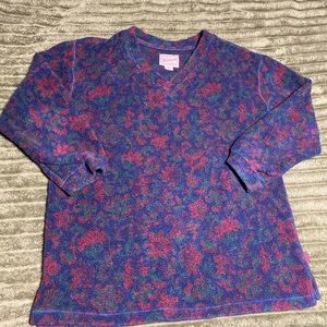 Woolrich Vintage Pattern Fleece Pull Over